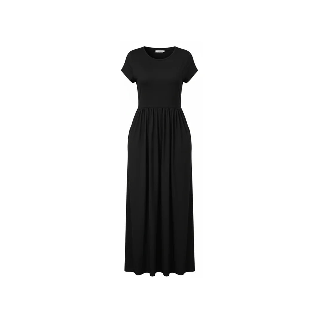 Dress Summer Style Short-sleeved