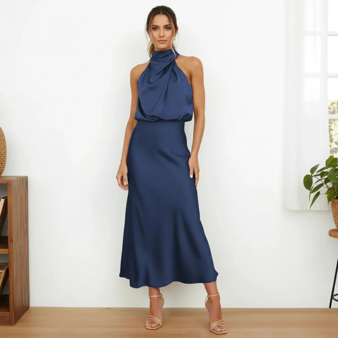 Dress Wedding Guest Summer Sleeveless Elegant