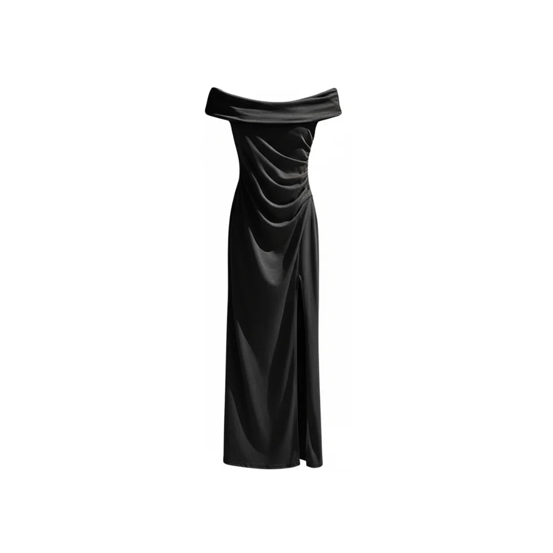 Dress Split Long Dressok  for Women