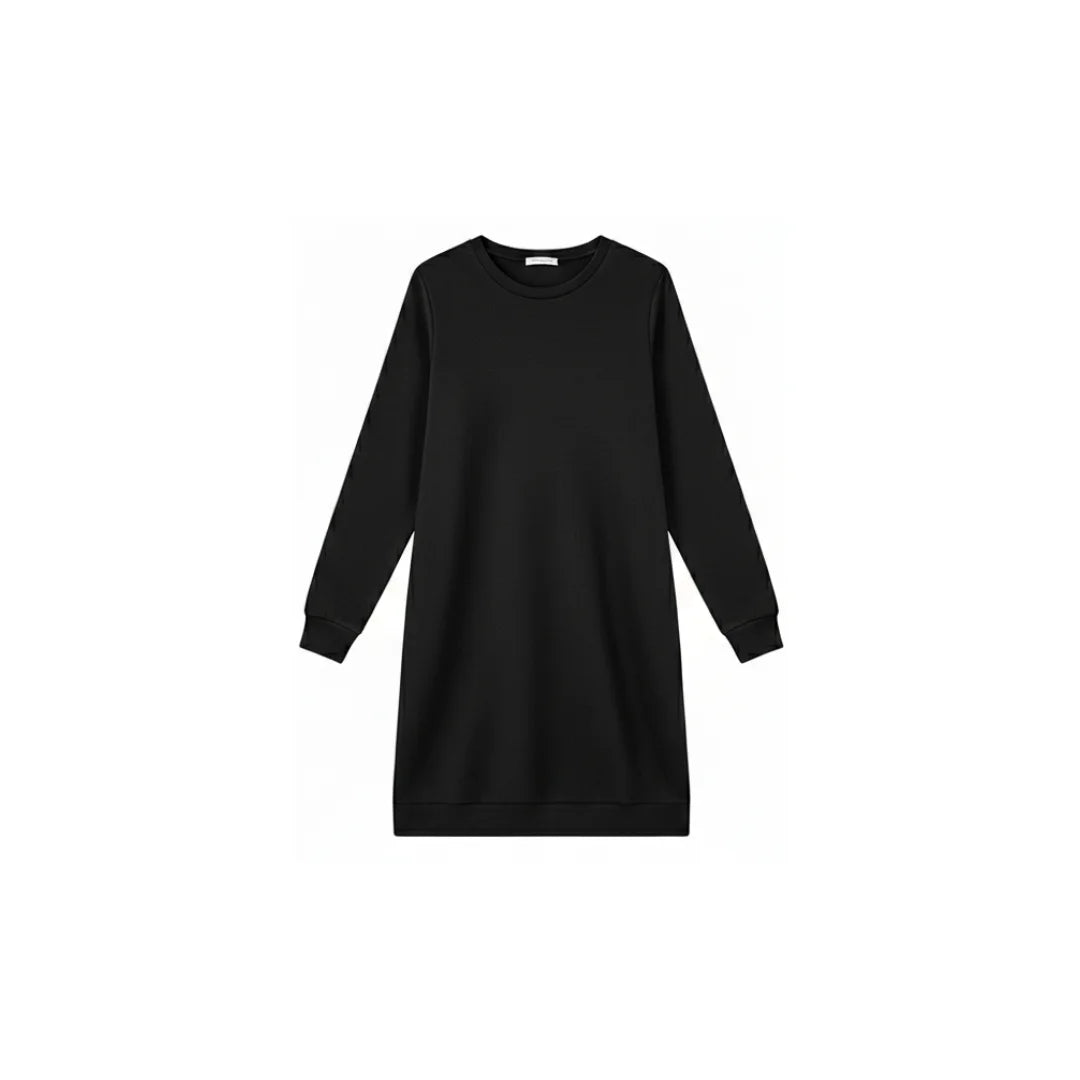 Dress Round Neck Long Sleeve