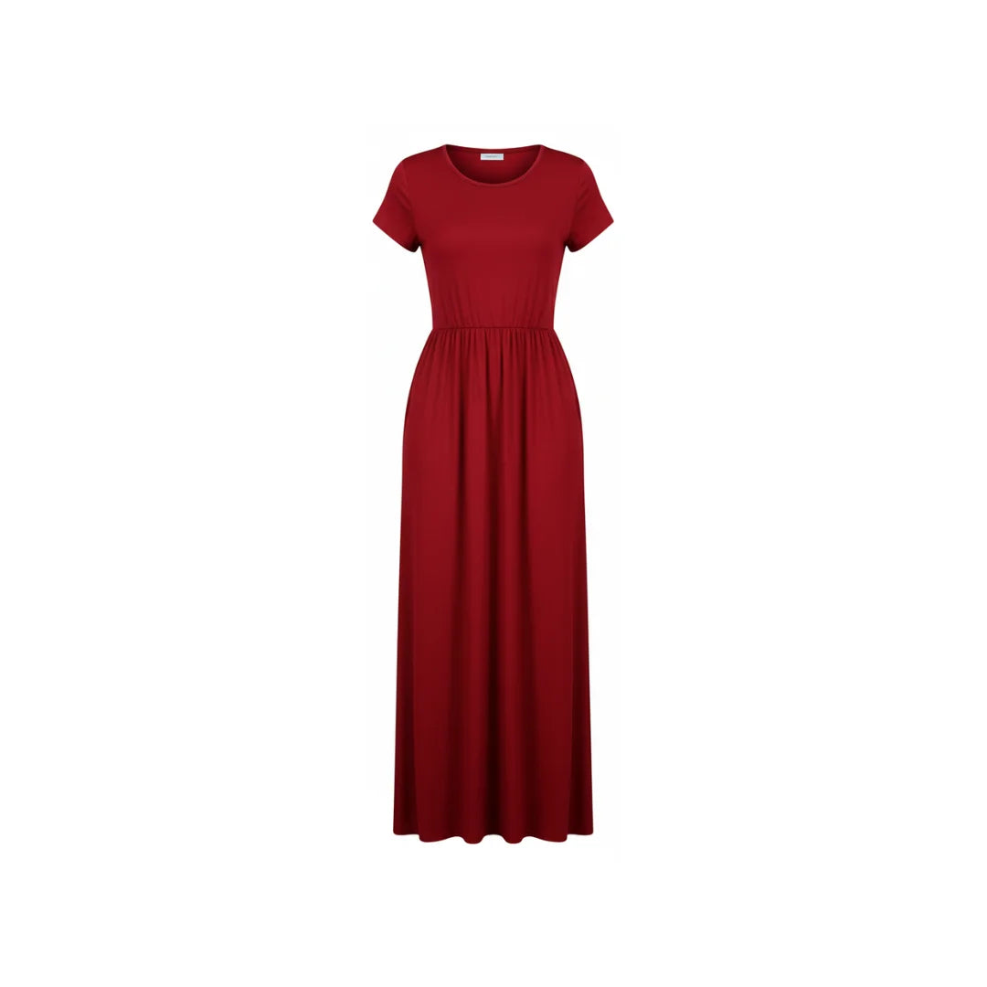 Dress Summer Style Short-sleeved