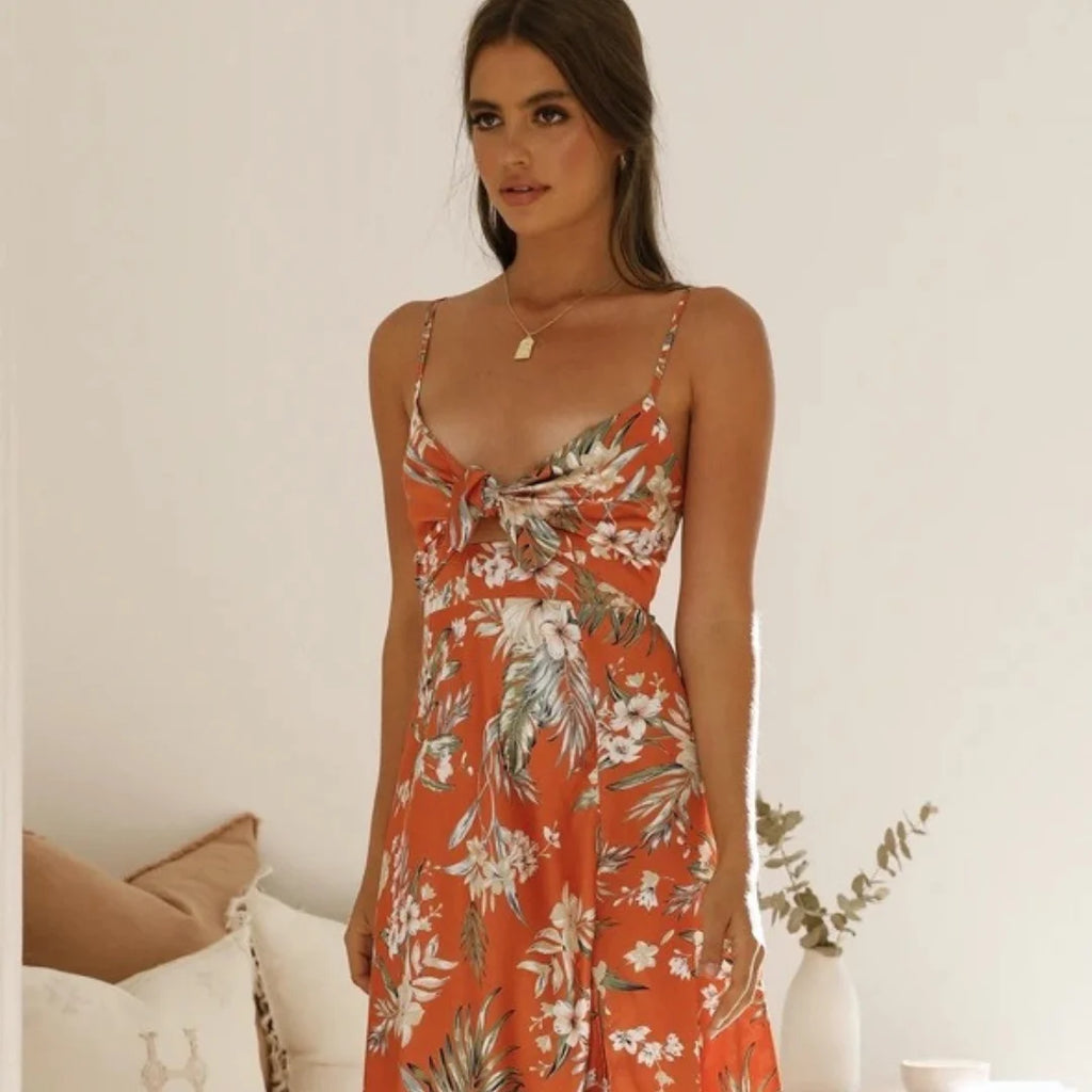 Dress Small Floral Print Sling
