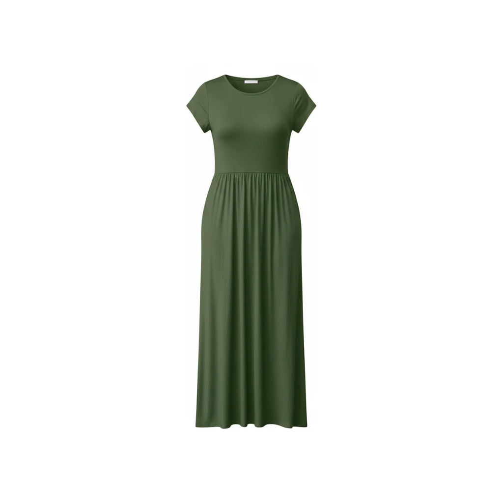 Dress Summer Style Short-sleeved