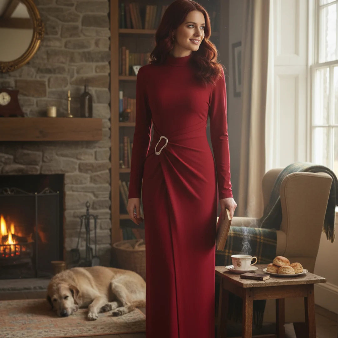 Dress Pure Desire Style Half-high