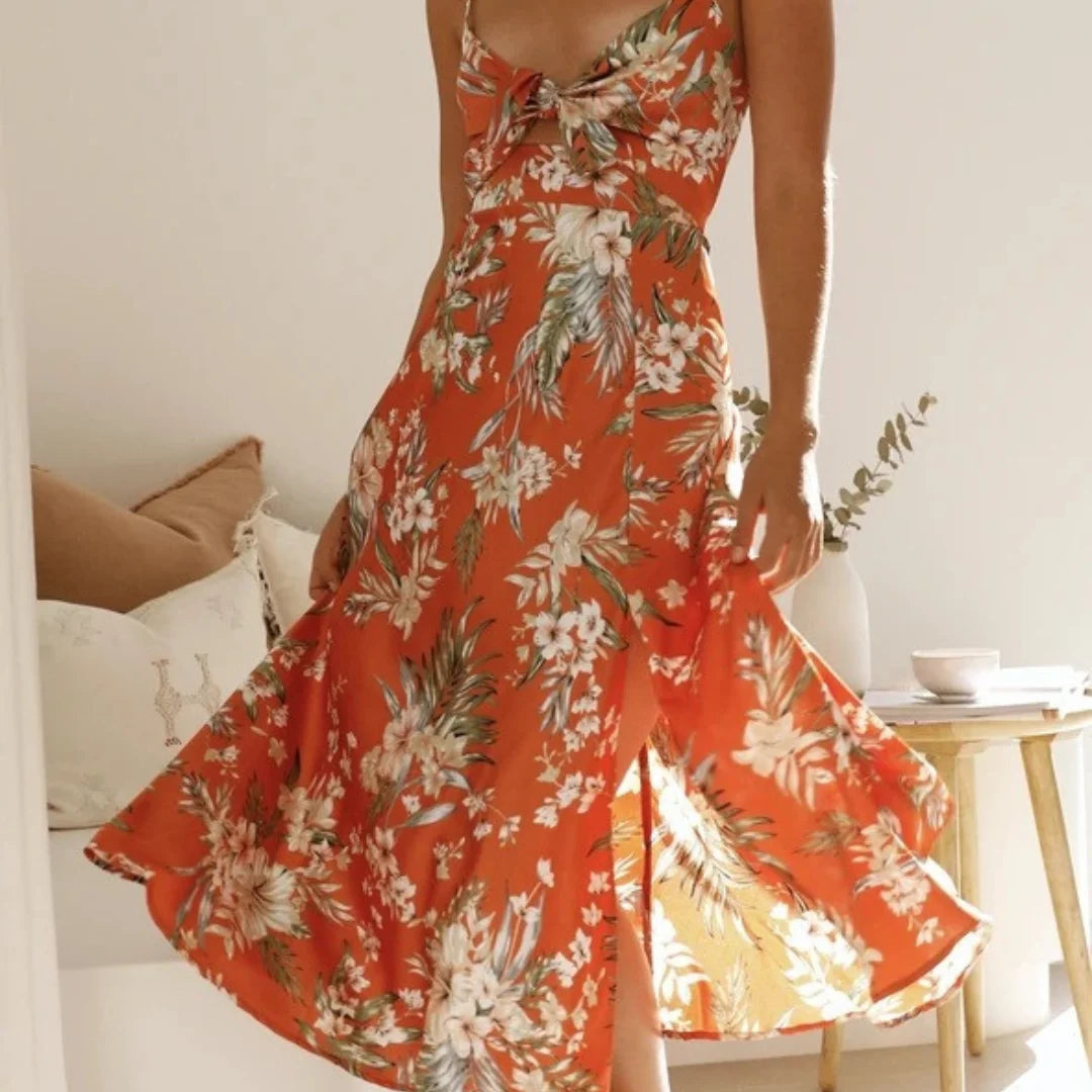 Dress Small Floral Print Sling