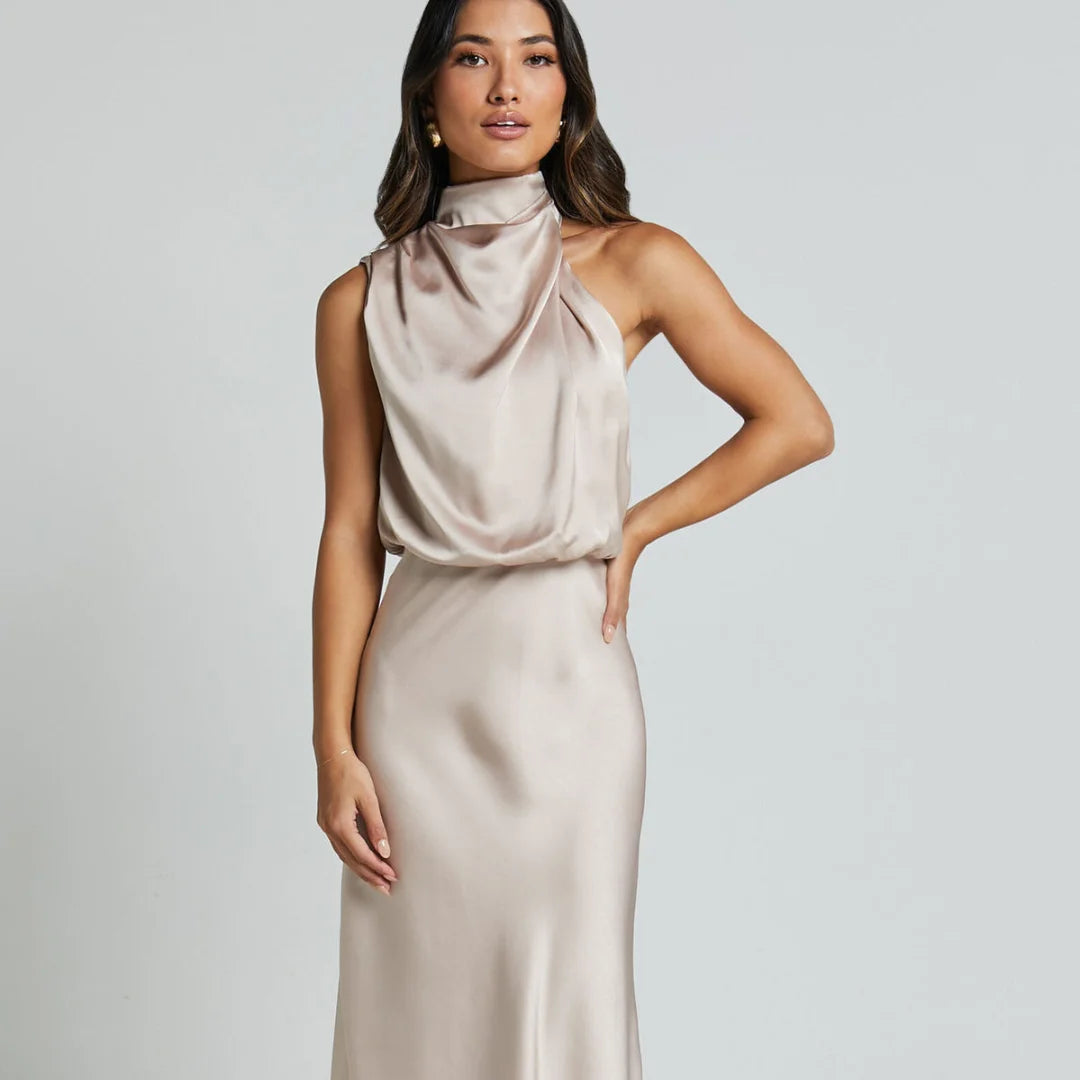 Dress Wedding Guest Summer Sleeveless Elegant